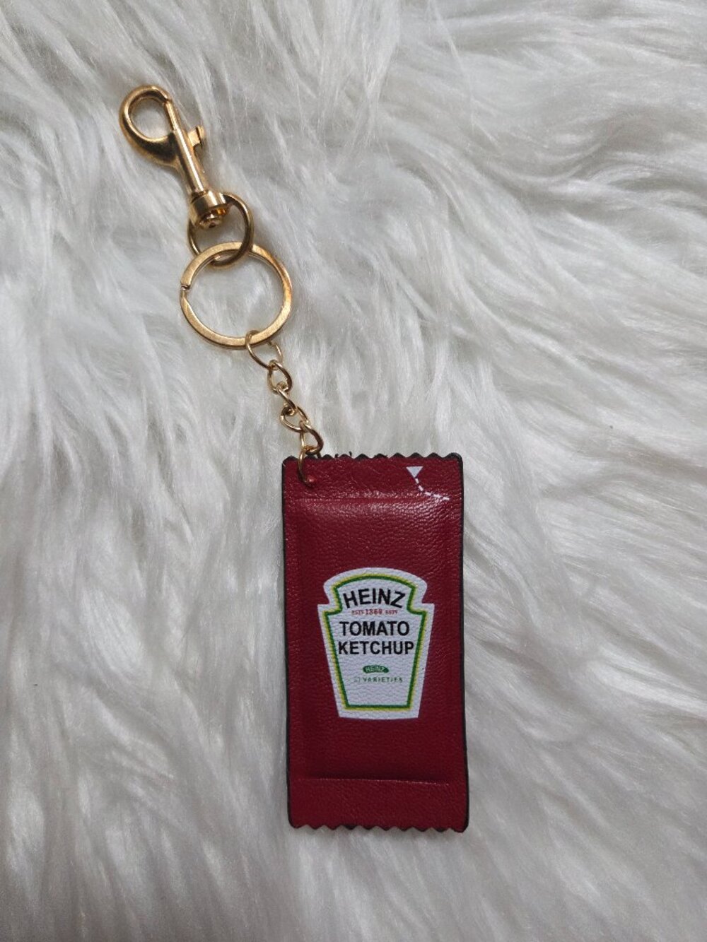 Heinz Tomato Ketchup Design Keychain